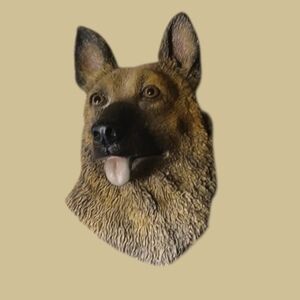 Realistic German Shepherd Dog Magnet